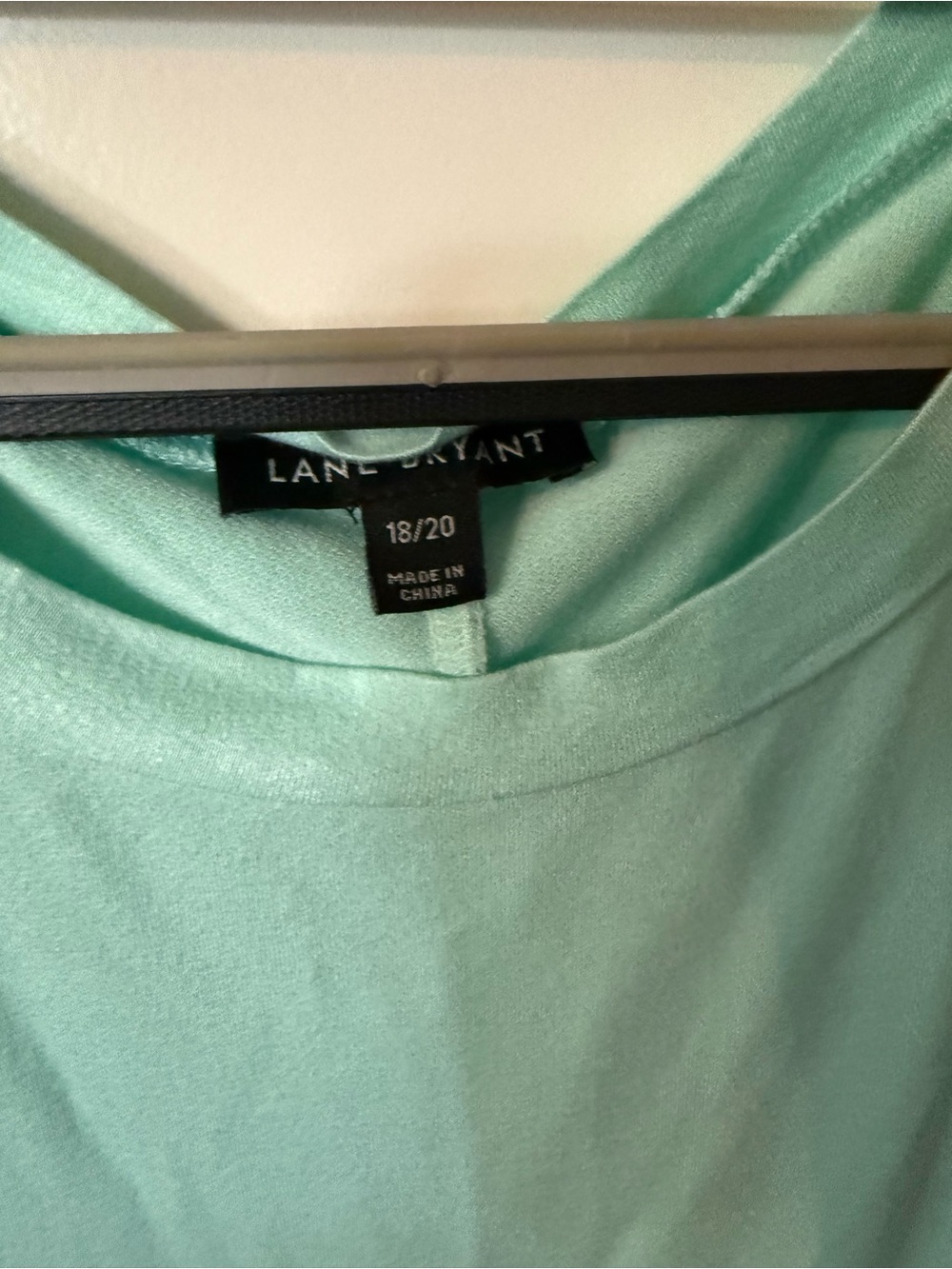 Lane Bryant Mint-to-Teal Ombre swing Tank - Picture 2 of 5